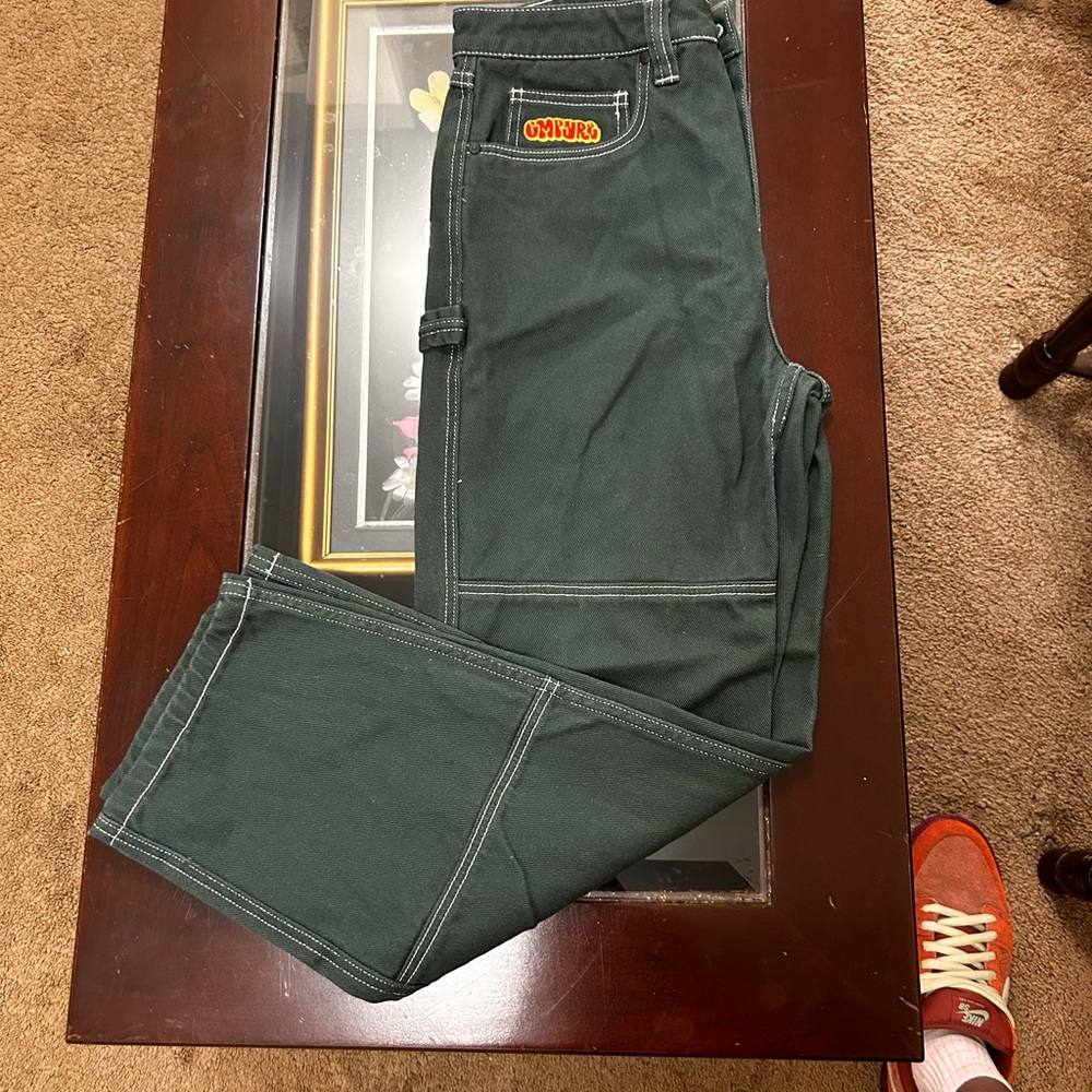 Empyre Green Cargo Pants Sturdy Utility Style